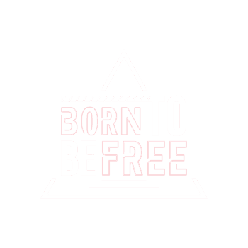 Detské tričko Born to be free